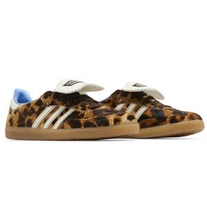 Wales Bonner x Samba Leopard Adidas Original Sneakers WOMENS SIZE 7!!